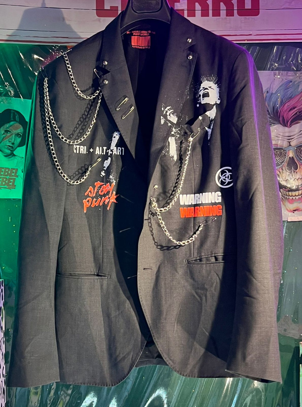 Punk Blazer Grey