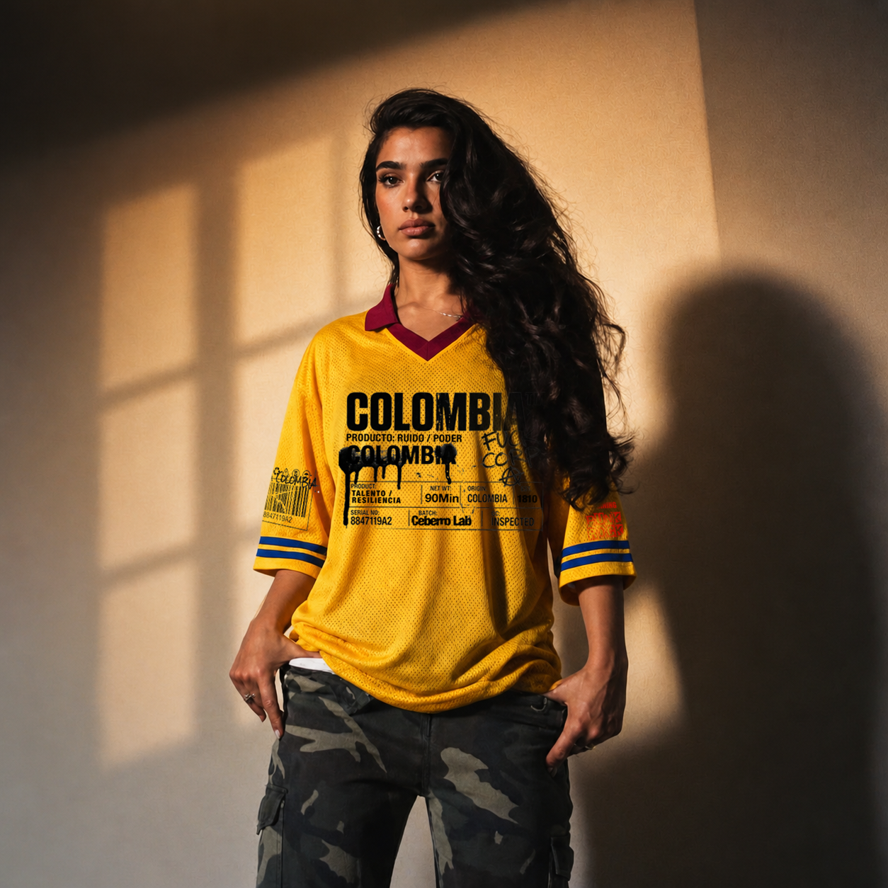 Colombian Soccer Punk Tee